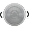 imageFarberware Promotional Cookware Aluminum Nonstick Covered Stockpot 105Quart Champagne SilverSilver