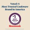 imageFarberware Promotional Cookware Aluminum Nonstick Covered Stockpot 105Quart Champagne SilverSilver