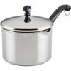 imageFarberware Classic Stainless Steel 1Quart Covered Straining Saucepan Silver3 Quarts