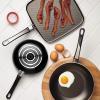 imageFarberware  21745 Farberware High Performance Nonstick Griddle PanFlat Grill 11 Inch BlackGriddle 11
