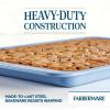 imageFarberware Easy Solutions Nonstick Bakeware Baking PansCookie Pan Set 11Inch x 17Inch 2 Piece  Blue2 Piece  10 x 15  11 x 17