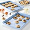 imageFarberware Easy Solutions Nonstick Bakeware Baking PansCookie Pan Set 11Inch x 17Inch 2 Piece  Blue2 Piece  10 x 15