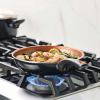 imageFarberware Glide Deep Nonstick Frying Pan  Fry Pan  Skillet with Helper Handle  125 Inch Black11 Piece