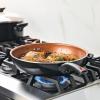 imageFarberware Glide Deep Nonstick Frying Pan  Fry Pan  Skillet with Helper Handle  125 Inch Black125 Inch