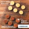imageFarberware GoldenBake Bakeware Nonstick Baking PansCake Pan Set Round Insulated Two 8Inch Gray2Piece Bakeware Set Pack of 2