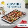 imageFarberware Nonstick Bakeware 3Piece Cookie Pan Set Gray11 x 17