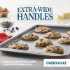 imageFarberware Nonstick Bakeware 3Piece Cookie Pan Set Gray11 x 17