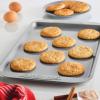 imageFarberware Nonstick Bakeware 3Piece Cookie Pan Set Gray3Piece Set