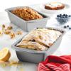 imageFarberware Nonstick Bakeware 9Inch x 5Inch Loaf Pan Gray 2 Piece
