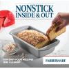 imageFarberware Nonstick Bakeware 9Inch x 5Inch Loaf Pan Gray 9 x 5