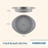 imageFarberware Nonstick Bakeware Baking Pan  Nonstick Cake Pan Round  9 Inch Gray 1 Count Pack of 1Round