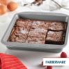 imageFarberware Nonstick Bakeware Baking Pan  Nonstick Cake Pan Round  9 Inch Gray 1 Count Pack of 1Square