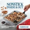 imageFarberware Nonstick Bakeware Baking Pan  Nonstick Cake Pan Round  9 Inch Gray 1 Count Pack of 1Square