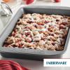 imageFarberware Nonstick Bakeware Baking Pan With Lid  Nonstick Cake Pan With Lid Rectangle  9 Inch x 13 Inch GrayGray