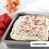 imageFarberware Nonstick Bakeware Baking Pan With Lid  Nonstick Cake Pan With Lid Rectangle  9 Inch x 13 Inch GrayGray