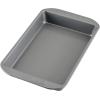 imageFarberware Nonstick Bakeware Baking Pan With Lid  Nonstick Cake Pan With Lid Rectangle  9 Inch x 13 Inch GrayGray