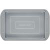 imageFarberware Nonstick Bakeware Baking Pan With Lid  Nonstick Cake Pan With Lid Rectangle  9 Inch x 13 Inch GrayGray