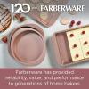 imageFarberware Nonstick Bakeware MeatloafNonstick Baking Loaf Pan  9 Inch x 5 Inch Rose GoldBakeware Set