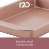 imageFarberware Nonstick Bakeware MeatloafNonstick Baking Loaf Pan  9 Inch x 5 Inch Rose GoldBakeware Set