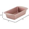 imageFarberware Nonstick Bakeware MeatloafNonstick Baking Loaf Pan  9 Inch x 5 Inch Rose GoldLoaf Pan