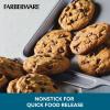 imageFarberware Nonstick Bakeware Set Includes Cookie SheetsBaking Cake Muffin and Bread Pan 8 Piece Gray10Piece