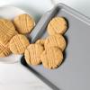 imageFarberware Nonstick Bakeware Set Includes Cookie SheetsBaking Cake Muffin and Bread Pan 8 Piece Gray4Piece Set B