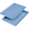 imageFarberware Easy Solutions Nonstick Bakeware Baking PansCookie Pan Set 11Inch x 17Inch 2 Piece  Blue2 Piece  11 x 17