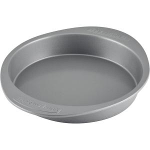 imageFarberware Nonstick Bakeware Baking Pan  Nonstick Cake Pan Round  9 Inch Gray 1 Count Pack of 1Round