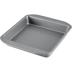 imageFarberware Nonstick Bakeware Baking Pan  Nonstick Cake Pan Round  9 Inch Gray 1 Count Pack of 1Square