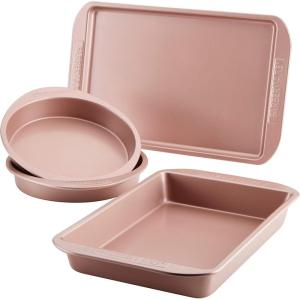imageFarberware Nonstick Bakeware MeatloafNonstick Baking Loaf Pan  9 Inch x 5 Inch Rose GoldBakeware Set
