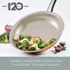 imageFarberware 80183 Glide Pro Hard Anodized Ceramic Nonstick Cookware Pots and Pans Set 11 Piece GrayChampagne