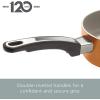 imageFarberware 80183 Glide Pro Hard Anodized Ceramic Nonstick Cookware Pots and Pans Set 11 Piece GrayChampagne