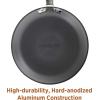 imageFarberware 80183 Glide Pro Hard Anodized Ceramic Nonstick Cookware Pots and Pans Set 11 Piece GrayGray