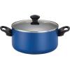imageFarberware Dishwasher Safe Nonstick 15Piece Cookware Set AquaBlue