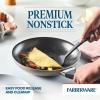 imageFarberware Dishwasher Safe Nonstick 15Piece Cookware Set AquaChampagne