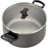imageFarberware Dishwasher Safe Nonstick 15Piece Cookware Set AquaPewter