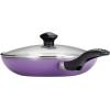 imageFarberware Dishwasher Safe Nonstick 15Piece Cookware Set AquaPurple