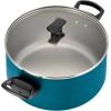 imageFarberware Dishwasher Safe Nonstick 15Piece Cookware Set AquaTeal