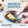 imageFarberware Dishwasher Safe Nonstick 15Piece Cookware Set AquaTeal