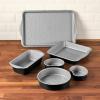 imageFarberware Disney Bake with Mickey Mouse Nonstick Bakeware SetBaking Pans 6 Piece  BlackBakeware Set