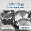 imageFarberware Brilliance Stainless Steel Frying PanSkillet 1225 Inch Dishwasher Safe and Induction ReadyStainless Steel
