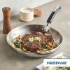imageFarberware Brilliance Stainless Steel Frying PanSkillet 1225 Inch Dishwasher Safe and Induction ReadyStainless Steel