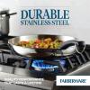 imageFarberware Brilliance Stainless Steel Frying PanSkillet 1225 Inch Dishwasher Safe and Induction ReadyStainless Steel