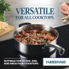 imageFarberware Brilliance Stainless Steel Frying PanSkillet 1225 Inch Dishwasher Safe and Induction ReadyStainless Steel