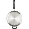imageFarberware Brilliance Stainless Steel Frying PanSkillet 1225 Inch Dishwasher Safe and Induction ReadyStainless Steel