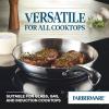 imageFarberware Brilliance Stainless Steel Frying PanSkillet 1225 Inch Dishwasher Safe and Induction ReadyStainless Steel