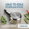 imageFarberware Brilliance Stainless Steel Stockpot with Glass Lid 8 Quart Dishwasher Safe and Induction Ready Compatible with All Cooktops Stainless SteelSaucepan 1 Quart