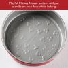 imageFarberware Disney Bake with Mickey Mouse Nonstick Baking PanCake Pan 8 Inch Round Non Stick Bakeware Pan  Red and GrayRed
