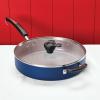 imageFarberware Disney Bon Voyage Ceramic Nonstick Frying Pan Dishwasher Safe Skillet 11 Inch RedBlue
