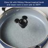 imageFarberware Disney Bon Voyage Ceramic Nonstick Frying Pan Dishwasher Safe Skillet 11 Inch RedBlue